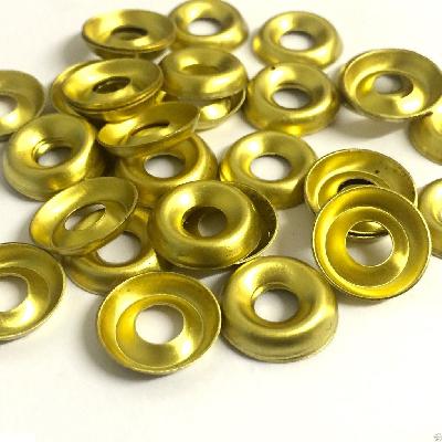 Golden Brass Key Washers