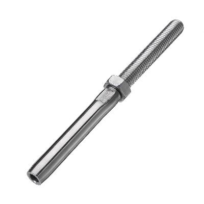 Swage Stud Terminal for 6mm Wire Rope (Stainless Steel)