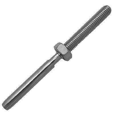 Swage Stud Terminal for 8mm Wire Rope (Stainless Steel)