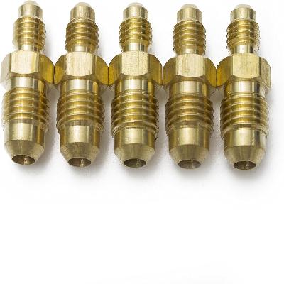 Cnc Machine Brass Flare Valve Fittings