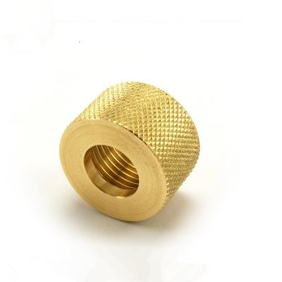 CNC Machine Brass Knurling Part