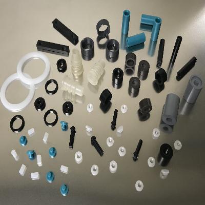 CNC Machine Plastic Valve Seat Ring Component