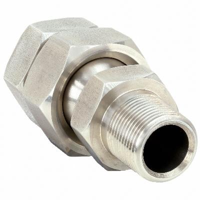 Cnc Machine Stainless Steel NPT Connector