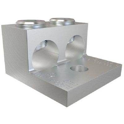 Aluminum Double Barrel Connector