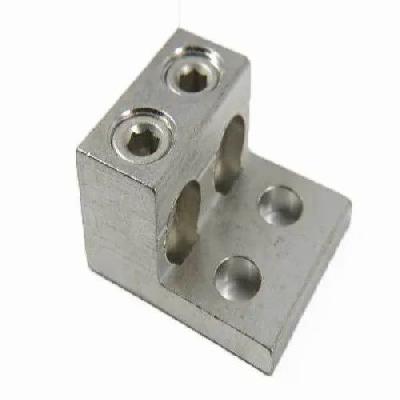 Aluminum Single Barrel Connector - One Hole Mount