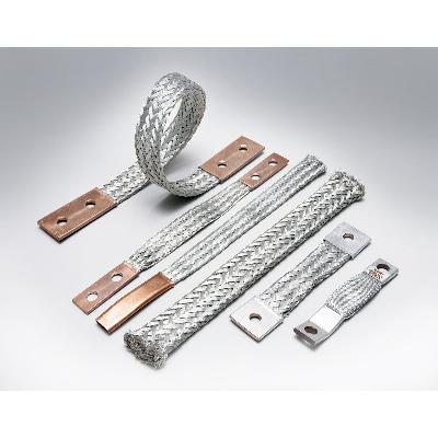 Tinned Copper Flexible Braids - Crimped With Connectors  Terminals