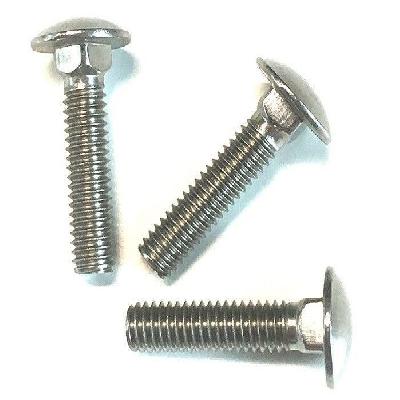 Round Head Mild Steel Bolt
