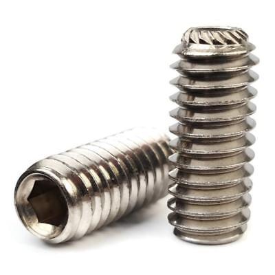 SS Knurled Cup Socket Set Screws
