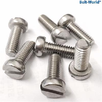 Slotted Cheese Head  Machine Screw