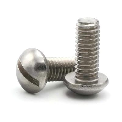 Slotted Round Head Machine Screw