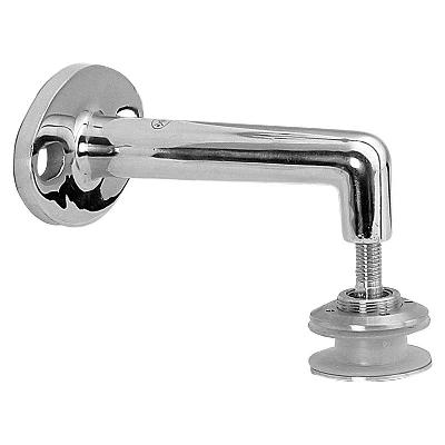 SS Wall To Glass Connector
