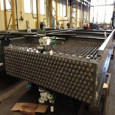 Air Cooled Heat Exchanger for Ceramic Plants