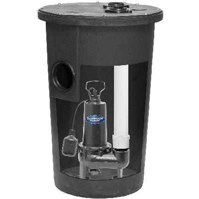 Simplex Sewage System Side Discharge