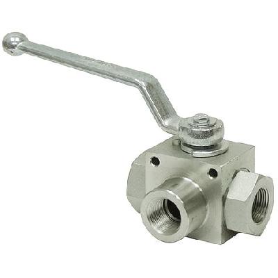 3 Way Hydraulic Ball Valve