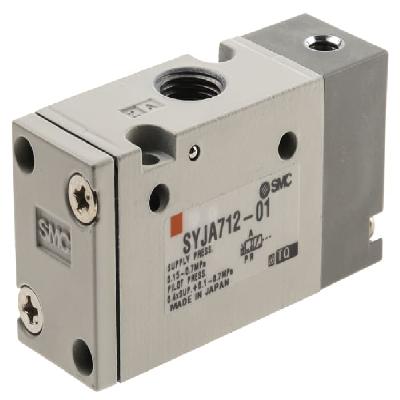 SMC SYJA700 3 Port SYJA Series Air Operated Valve