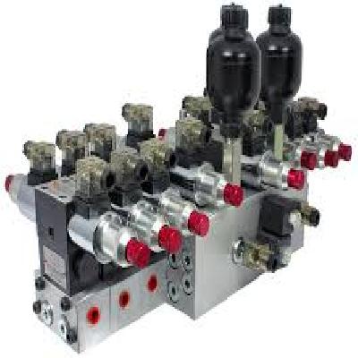 Hydrov Manifold Block With Solenoid Valve