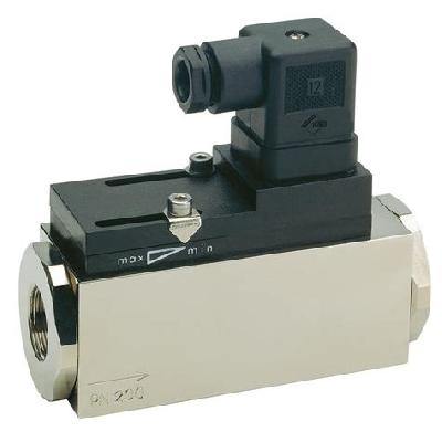 Honsberg piston type flow switch