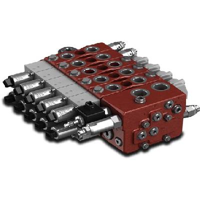Cut Sections Of Hydraulic Valves