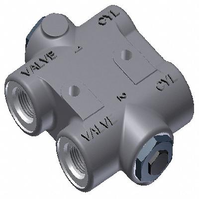 Hydraulic Throttle Check Valve