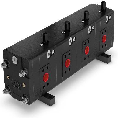 Aluminium Body Gear Flow Divider
