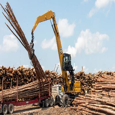 Wood handler heavy material handler