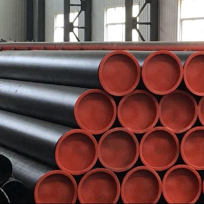 Black round carbon steel seamless pipe
