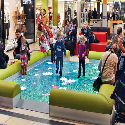 Interactive Floor Projection