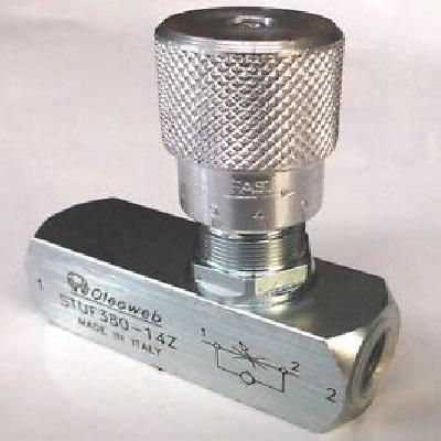 Needle Valves With Reverse Flow Check
