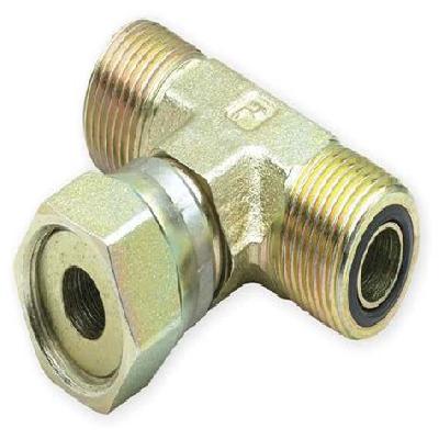 ET Swivel Nut Branch Tee Hydraulic