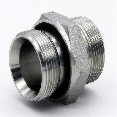 GE Red Parallel Male Stud Coupling Hydraulic