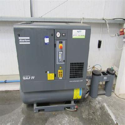 Model GA7 P FM Atlas Copco Oil Injected Screw Compressor