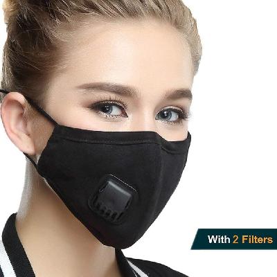 Black Cotton Safety Mask