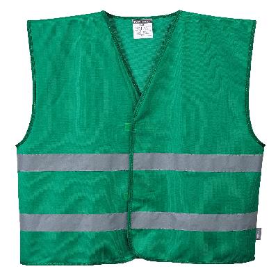 Green Reflective Safety Vest
