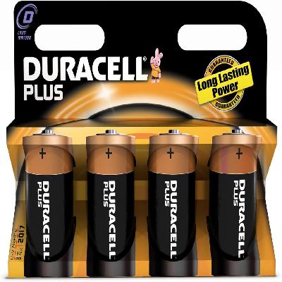 Duracell Battery LR20 D 1.5V A98L-0031-0005 Fanuc