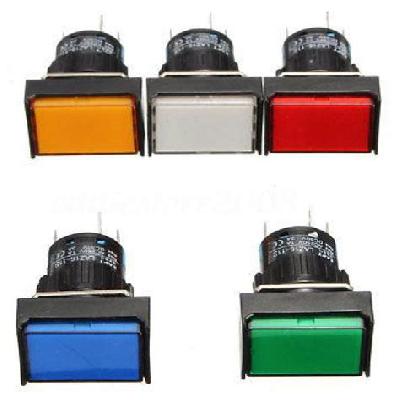 LED PUSH BUTTON (RECTANGLE SQUARE)