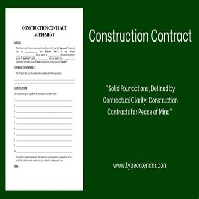 Civil Construction Contract Service