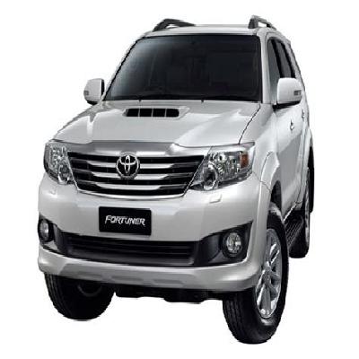 Hoda City. Fortuner Car Rental In Kolkata