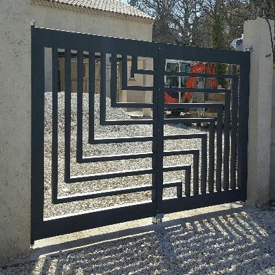 Iron Main Gate Design