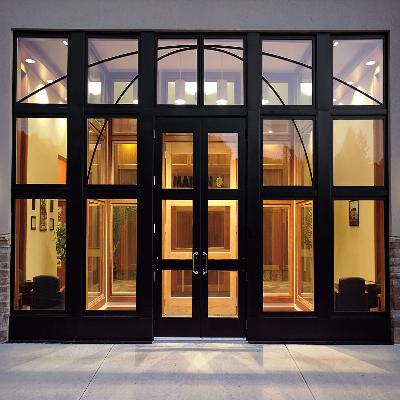 Aluminum Glass Entrance Door
