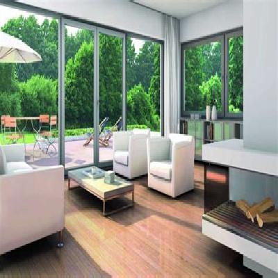 Living Room Glass Windows