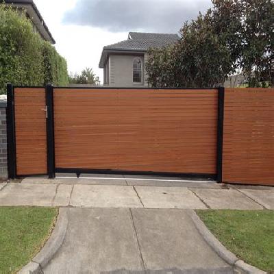 Wooden Sliding Gate