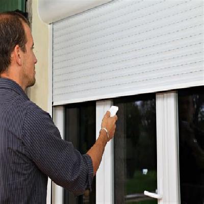 Motorized Rolling Shutter
