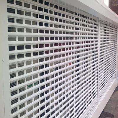 Perforated Rolling Shutters