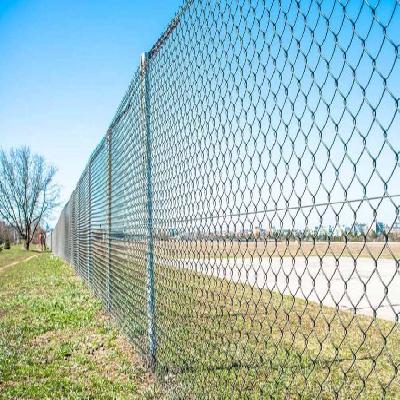 GI Chain Link on Pipe Post