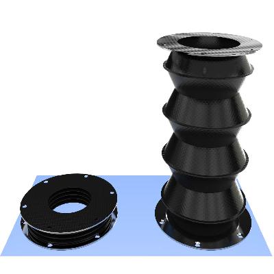 Black IB Bellow Covers Chip Covers