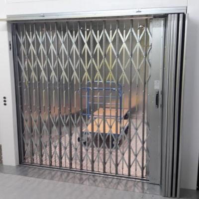 Mild Steel Elevator Collapsible Door
