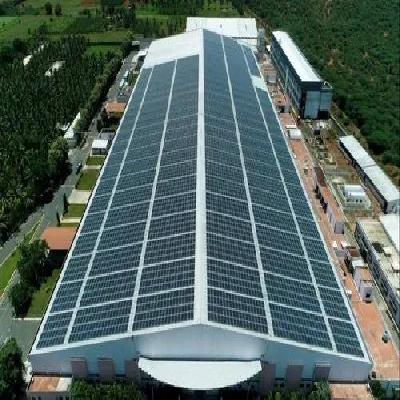 Industrial Solar Power Plant