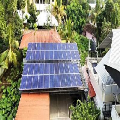 On Grid Solar Power Plant