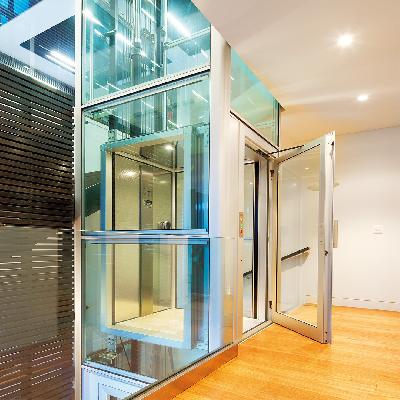 Manual Channel Door Elevator