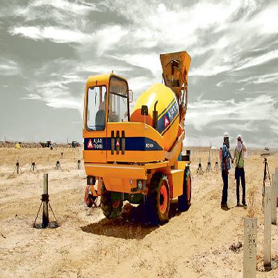 Ajax Argo 1000 Self Loading Concrete Mixer